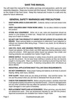 Central Machinery 5980 Lathe milling Machine Combo Operator Parts Manual 1696