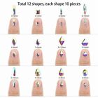 Mix Gems Rhinestones For Nail Art Craft  picking Up Pen  Stainless Steel Tweezer