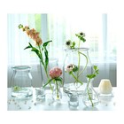 One Brand New Ikea Clear Glass Candle Holder -- Votive Candle Or Tealight
