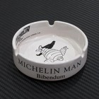 Michelin Bibendum Ashtray Michelin Man Round Ceramic Made In England No Box Used