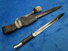 Original Ww1 German M1914 Bayonet And Scabbard With Frog Maker Samsonwerk