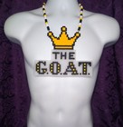 The Goat Perler Bead Kandi Necklace-fuse Bead-edc-rave-festival-plur-edm