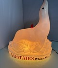 Vintage Carstairs White Seal Whiskey 23    Lighted Store Display Statue W  Stirrer