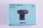 Logitech C270 Hd Webcam Video Calls High Definition 720p Built-in Mic Meeting