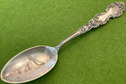 St Joseph Michigan Lake River Sailboat 5  2  Sterling Souvenir Spoon 17g Shepard