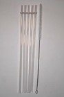 5 Clear Reusable Replacement Drinking Party Straw Acrylic 11  Bpa Free Brush  23
