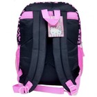 Sanrio Hello Kitty School Girls Backpack 16  Black pink Large Bag  New