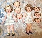 Vintage 1952 Whitman Paper Doll Clothes Book Cut Outs Accessories 