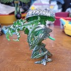 Vintage 1993 Fox Aliens Green Mantis Alien Action Figure Toy Kenner Arms Move