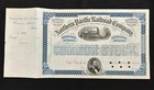 Northern Pacific Railroad Company 1864   100 Stock Certificate Blue No  B6260