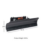 Titan Attachments 92  Hydraulic Skid Steer Dozer Blade  Universal Ssqa