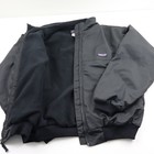 Vintage Patagonia Shelled Synchilla Fleece Bomber Jacket Mens Large Black Coat