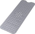 Non-slip Bath Tub Greey 40 X 16  Inch Long Antibacterial Bathroom Shower Mat Usa