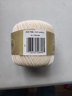 Lot Of 6 J   P Coats 250 Yds Knit-cro-sheen A-64 Crochet Thread Yarn 42 Cream