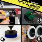 Drillbrush Wheel Cleaning Auto Scrubber Brush - Powerful Drill Attachment