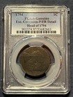 1794 Liberty Cap Flowing Hair Large Cent- Lettered Edge  Pcgs Certified  S-32