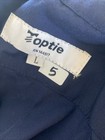 Toptie Mens Coveralls Uniform Suit Navy Mechanic Work Pants Shirt Large Euc A4