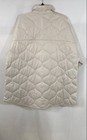 Nike Women s Sportswear Collection Oversized Padded Shirt Jacket Beige Xl Nwt