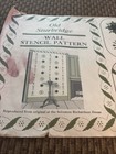 11pc Vtg Old Sturbridge Precut Wall Stencils 4 Used To Repoduce Richardson House