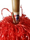 Vintage Cran Barry  60s    Cheerleader Red Pom Poms Large Set Of 2