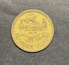 1955 Lebanon 10 Piastres -scarce Coin 2 2m Minted One Year Issue World Foreign