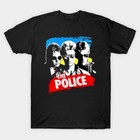 Vintage The Police T-shirt Short Sleeve All Sizes S To 5 Xl