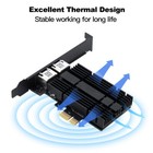 I226 2 5g Gigabit Ethernet Pcie Network Card Dual Port Desktop Adapter Rj45 Nic