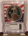 1983 S  Proof Olympic Silver Dollar  Icg  Pr 70 Dcam Flag Core
