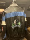 Minnesota Timberwolves Nba Leather Jacket Pro Player Men   s Size L