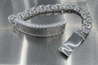 Chino Greek Side Id Bracelet  925 Silver