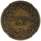 1863 Civil War Token Liberty Union Ngc Vf30bn F-236 426 A