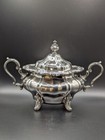 Vintage 1950s Gorham Strasbourg Sugar  yc3132  And Creamer  yc3133  Silverplate