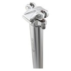 Origin8 Pro Fit Zero Setback  Alloy 27 2mm Seatpost Micro Adjustable Post Silver