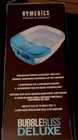 Homedics Bubble Bliss Deluxe Foot Bath Invigorating Bubbles Heat 3 Attachments