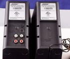 Bose Mediamate Computer Speaker Pair With Ac Adapter  Audio Cable Tested   Works