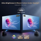 4k Dolby Projector Ultra Bright Wifi 6 Bluetooth Netfiix Auto Focus Home Theater