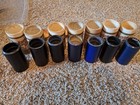 Lot Of 17 Vintage Edison Gold Moulded Wax Cylinder Record Phonograph 1900s