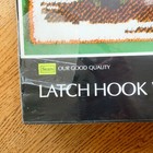 Vintage Mushrooms Latch Hooking Kit Sears Wall Hanging 15x36 Inch Red Cap New