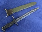 Original Vintage Us Ww2 M1942 Export Bayonet And Scabbard Made By Pal