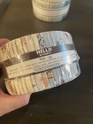 New  3  Jelly Rolls Quilting   Crafts Various Patterns  Floral  White  Pearl