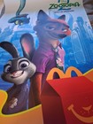 Newly Released Disney s Zootopia 35x55 Mcdonald s Happy Meal Vinyl Movie Poster