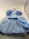 Disney Cinderella Princess Premium Pet Dog Costume Dress Blue Size M