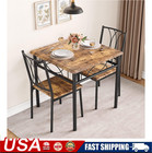 3-piece Small Dining Table Set kitchen Table And Chair Set For 2 for Living Room