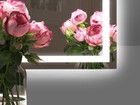 24x32in Led Light Bathroom Mirror Bluetooth Anti-fog Bluetooth 3 Color Lights