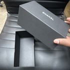 Chanel Black Hard Case For Glasses sunglasses 7 8in L X 2 8in H