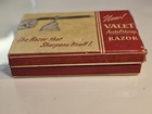 Vintage Gillette Valet Autostrop Razor Streamline Guard Box Blades Strop Manual