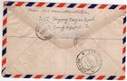 Singapore  1973  Air Mail Registered Cover To India