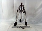 Chrome Adjustable Tripod Drum Throne Base Only