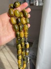 Islamic Prayer Bakelite Catalin  Rosary 11x18mm 33 Beads tasbih misbaha tesbih