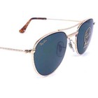 Rayban B l Arista W1754 Round Gold Aviator Sunglasses Made In Usa  1980s Nos